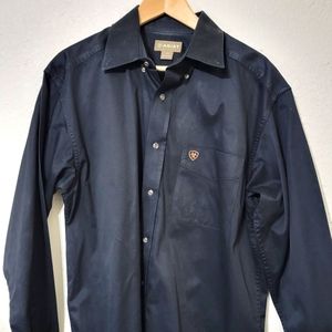 Ariat long sleeve button down western shirt